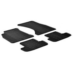 LAMPA - ΠΑΤΑΚΙΑ ΑΥΤΟΚΙΝΗΤΟΥ ΑΠΟ ΛΑΣΤΙΧΟ ΓΙΑ AUDI A5 CABRIO 03/2005-02/2017 / A5 COUPE 3D 06/2007-08/2016 ΣΕ ΜΑΥΡΟ ΧΡΩΜΑ ME ΚΟΥΜΠΩΜΑΤΑ - 4 ΤΕΜ.