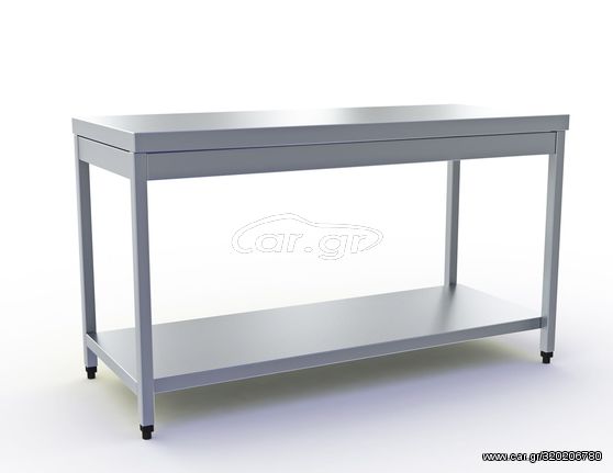 Τραπέζι Εργασίας Με 1 ράφι, Διάσταση 240x70x86 cm