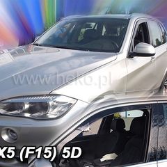 ΑΝΕΜΟΘΡΑΥΣΤΕΣ ΓΙΑ BMW X5 F15 5D 2013-2018 ΖΕΥΓΑΡΙ ΑΠΟ ΕΥΚΑΜΠΤΟ ΦΙΜΕ ΠΛΑΣΤΙΚΟ HEKO - 2 ΤΕΜ.