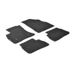 ΠΑΤΑΚΙΑ EXECUTIVE ΜΟΚΕΤΑ ΓΙΑ FIAT DOBLO CARGO 5D 11/2000-12/2009 ΣΕ ΜΑΥΡΟ ΧΡΩΜΑ ΜΕ ΚΟΥΜΠΩΜΑΤΑ LAMPA - 4 ΤΕΜ.