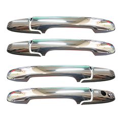 ΧΕΡΟΥΛΙΑ ΠΟΡΤΑΣ ΓΙΑ HONDA CIVIC SEDAN 06-12 ΧΡΩΜΙΟ ΜΕΤΑΛΛΙΚΑ 4ΠΟΡΤΕΣ 4ΤΕΜ