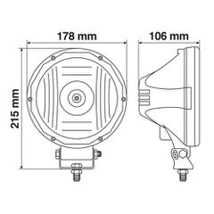 ΠΡΟΒΟΛΕΑΣ MARS 18W ΜΕ 1 CREE LED-thumb-2