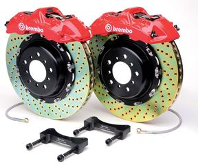  ΦΡΕΝΑ BREMBO KIT 4ΠΙΣΤΟΝΑ 323Χ28 ΓΙΑ SEAT IBIZA 6L 2002-2008!!