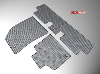 Cik - ΠΑΤΑΚΙΑ ΑΥΤΟΚΙΝΗΤΟΥ ΑΠΟ ΛΑΣΤΙΧΟ ΓΙΑ CITROEN C4 PICASSO 5D 2014-2018 ΣΕ ΜΑΥΡΟ ΧΡΩΜΑ ΜΕ ΚΟΥΜΠΩΜΑΤΑ - 4 ΤΕΜ. (RM.CI.0006/CK)