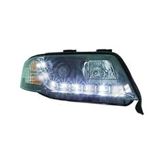 Φανάρια AUDI A6 5/97-5/01 Dayline +LED Black