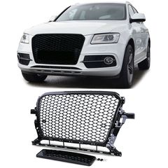 Κεντρική Μάσκα -  Γρίλιες γκριλ Σετ Sport grille   μαύρο γυαλιστερό για το Audi Q5 8R 12-16