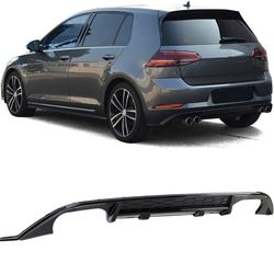 ΠΙΣΩ ΣΠΟΙΛΕΡ diffuser VW Golf 7.5 R facelift Design 2013 up