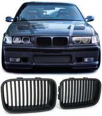 Σετ 2 τεμάχια  Κεντρική Μάσκα -  Γρίλιες γκριλ Σετ Sport grille εμπρός μάσκα μπροστινή σχάρα      BMW 3 SERIES E36 90-96