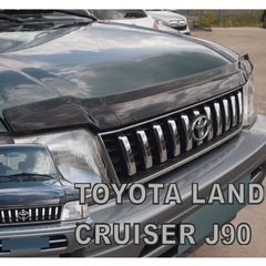 ΑΝΕΜΟΘΡΑΥΣΤΗΣ ΚΑΠΩ ΑΥΤΟΚΙΝΗΤΟΥ ΓΙΑ TOYOTA LAND CRUISER J100 1998-2007 ΑΠΟ ΕΥΚΑΜΠΤΟ ΦΙΜΕ ΠΛΑΣΤΙΚΟ HEKO - 1 ΤΕΜ.