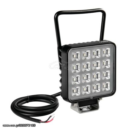 ΠΡΟΒΟΛΕΑΣ ΤΕΤΡΑΓΩΝΟΣ WL-28 16LED 16W 1.400lm 6.000K 10-30V 110x90x34,7mm ΦΩΣ ΔΙΑΘΛΑΣΗΣ 1ΤΕΜ.