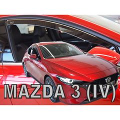 ΑΝΕΜΟΘΡΑΥΣΤΕΣ ΓΙΑ MAZDA 3 5D HB 2019+ ΖΕΥΓΑΡΙ ΑΠΟ ΕΥΚΑΜΠΤΟ ΦΙΜΕ ΠΛΑΣΤΙΚΟ HEKO - 2 ΤΕΜ.