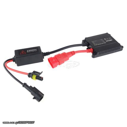 H7M 6000K 9-16V KIT XENON SLIM BALLAST 35W AMiO – 1 ΤΕΜ.