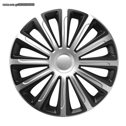 ΤΑΣΙ 14 INCH HUBCAP TREND SILVER BLACK AMiO - 1 ΤΕΜ.