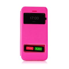 S-VIEW case with window - IPH 5/5S pink