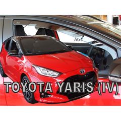 ΑΝΕΜΟΘΡΑΥΣΤΕΣ ΓΙΑ TOYOTA YARIS 5D 2019+ / MAZDA 2 2022+  ΖΕΥΓΑΡΙ ΑΠΟ ΕΥΚΑΜΠΤΟ ΦΙΜΕ ΠΛΑΣΤΙΚΟ HEKO - 2 ΤΕΜ.