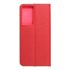LUNA Book Gold for SAMSUNG S21 Ultra red
