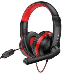 HOCO W103 Magic tour gaming headphones red