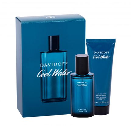 Davidoff Cool Water Eau de Toilette 40ml + 75ml Shower Gel