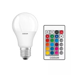 Ledvance By Osram RGB+2700K Λαμπτήρας LED 9,7W Με Ασύρματο Χειριστήριο - Εναλλαγή χρωμάτων