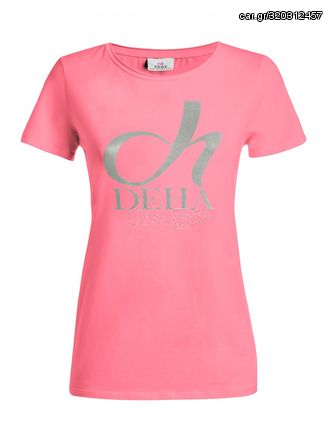 Deha Graphic Stretch T-Shirt A00141-55219 Ρόζ