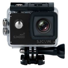 SJCAM Action Cam SJ4000 WiFi, 2K, 12MP, 2 LCD, αδιάβροχη, μαύρη