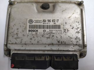 AUDI VW ECU Engine Control Unit Bosch 06A 906 018 EF / 0 261 207 533