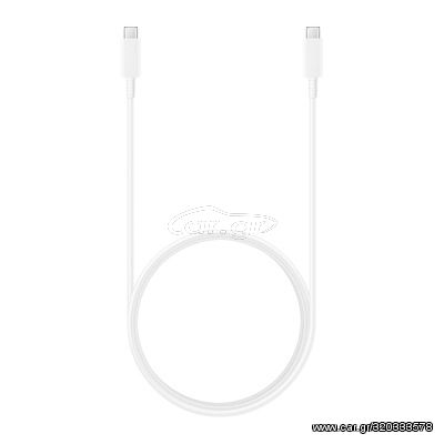 Original Data Cable - SAMSUNG EP-DX510JWEGEU USB typ C - USB typ C 5A white blister