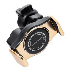 Car holder with automatic wireless charging to air vent 15W T3 gold