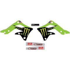 D'COR Visuals Σέτ Αυτοκόλλητα ''2021 Monster Energy'' KAWASAKI KX 450F 2012-2015