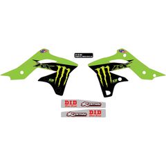 D'COR Visuals Σέτ Αυτοκόλλητα ''2021 Monster Energy'' KAWASAKI KX250F 2013-2016