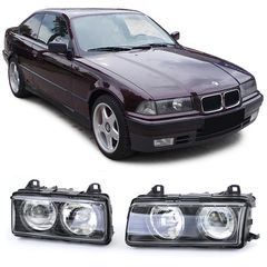 Σετ Φανάρια Εμπρός 2 X Μπροστινα Φανάρια  ζεύγος Προβολείς -αριστερά δεξιά για BMW 3-σειρά E36 90-94