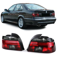 Σετ Φανάρια Πίσω 2 X  Πίσω Φανάρια -  ζεύγος Πίσω φώτα   κόκκινο μαύρο για BMW 5-σειρά E39 sedan 95-00