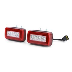 Σετ Φανάρια Πίσω 2 X  Πίσω Φανάρια - Xenon LED ζεύγος Πίσω φώτα φώτα ομίχλης είναι κόκκινα διαυγή για Mercedes G Class W463 89-16-thumb-1