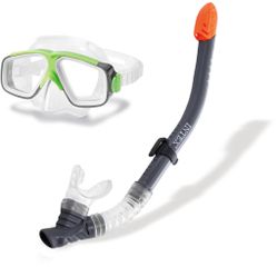 Intex Σετ Μάσκα και Αναπνευστήρα Surf Rider Swim Set (55949)