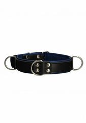 Κολάρο Deluxe Bondage Collar One Size (Μπλε) - Shots Media