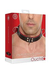 Κολάρο Deluxe Bondage Collar One Size (Κόκκινο) - Shots Media