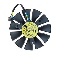Ανεμιστηράκι - Fan A - GPU Cooling Fan for Asus Strix GTX 750TI GTX950 GTX960 GTX 950 GTX 960 GTX1060 GTX1050 R9 285 R9 370 R9370 R9285 T128010SH T128010BH 75MM 40MM OEM(Κωδ. 80824)