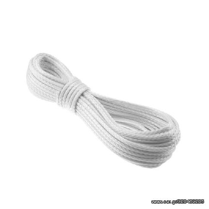 Σχοινί Dyneema 100% λευκό 1mm (1m)