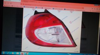 RENAULT CLIO 09-2013 ΦΑΝΑΡΙ ΠΙΣΩ