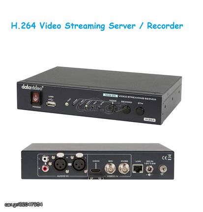 Data Video H.264 SDI HDMI streaming server recorder