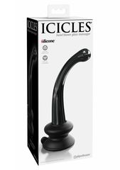 Icicles No. 87 Glass Dildo with Silicone Suction Cup