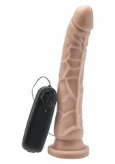 Dong 8 inch Vibrating Flesh