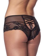 Amorable by Rimba elegant knickers with Open back side-Black