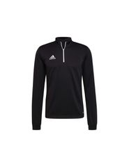 Adidas Entrada 22 Ανδρική Μπλούζα με Φερμουάρ Μακρυμάνικη Μαύρη H57544
