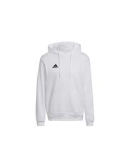 Adidas Essentials Ανδρικό Φούτερ με Κουκούλα και Τσέπες Λευκό HG6302