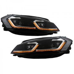 ΦΑΝΑΡΙΑ ΕΜΠΡΟΣ VW GOLF 7 LOOK 7.5 LED 7 VII Facelift G7.5 R Line Dynamic-thumb-6