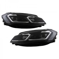 ΦΑΝΑΡΙΑ ΕΜΠΡΟΣ VW GOLF 7 LOOK 7.5 LED 7 VII Facelift G7.5 R Line Dynamic-thumb-9