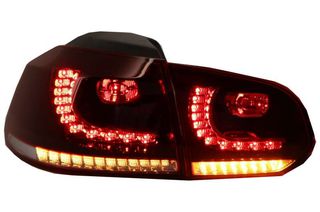 Πισινά Φανάρια Vw Golf VI (6) 08-12 Full Led Dynamic GTI R20 Look -thumb-10