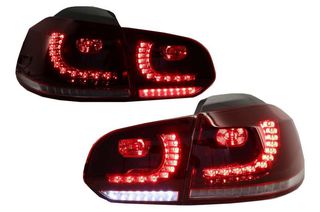 Πισινά Φανάρια Vw Golf VI (6) 08-12 Full Led Dynamic GTI R20 Look -thumb-12