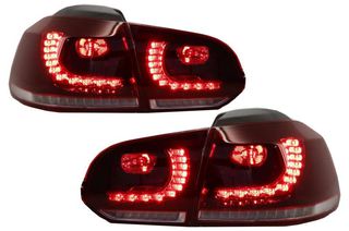 Πισινά Φανάρια Vw Golf VI (6) 08-12 Full Led Dynamic GTI R20 Look -thumb-13